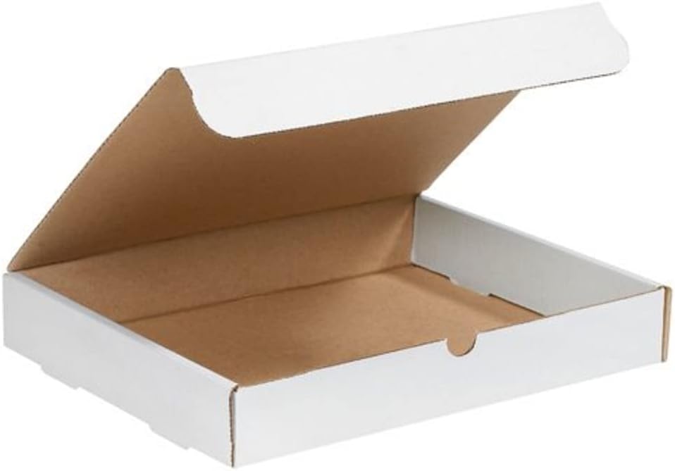 Partners Brand PML961 9"L x 6 1/2"W x 1 3/4"H, White (Pack of 50)
