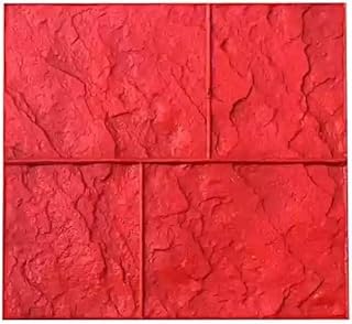 Durable Polyurethane Texture Pad, Single-Layer Concrete Cement Imprint Texture Seal Pad Mold, Decorative Stone Brick Pattern Concrete Mold(C) - Buy now