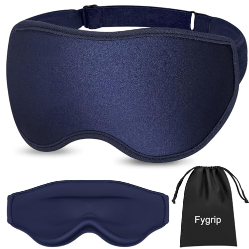 Fygrip 3D Eye Mask Sleep Mask for Men & Women, 100%...