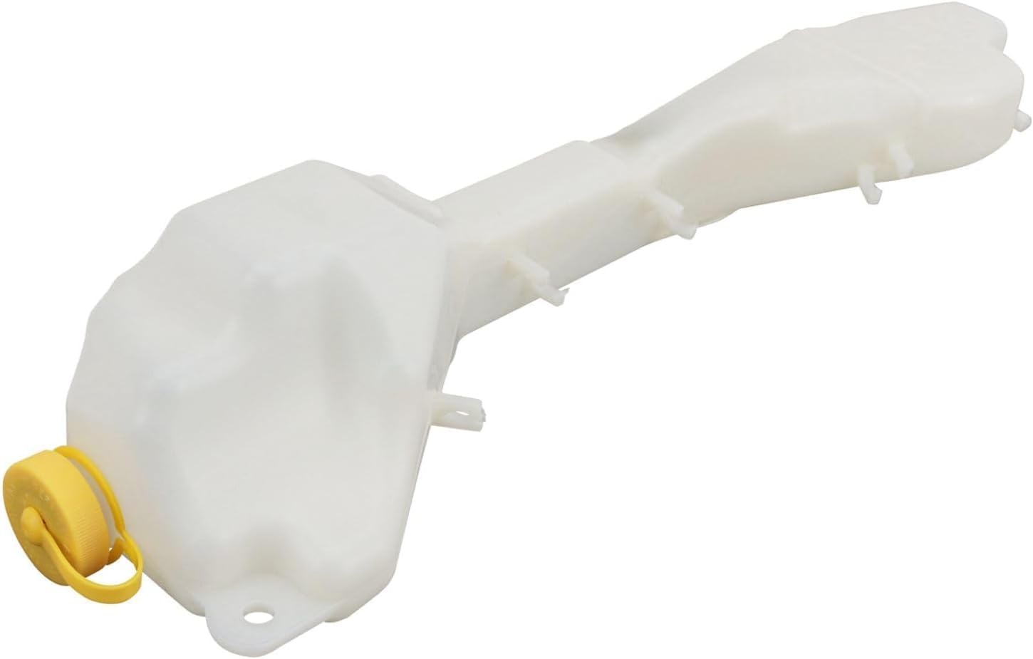 DAT AUTO PARTS Coolant Recovery Tank Radiator Overflow Bottle Reservoir with Cap Replacement for 2002-2006 Honda CR-V White Textured Durable Plastic HO3014112 19101PNB000