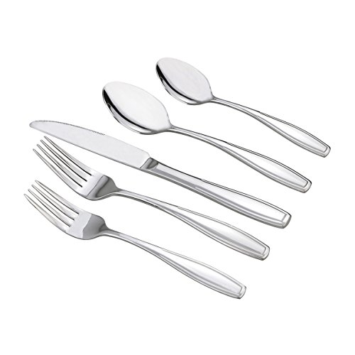 Pekky 30-piece Stainless Steel Flatware Set, Service for 6