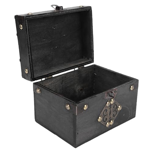 Boîte de rangement en bois vintage, le coffret cadeau idéal avec serrure - 3