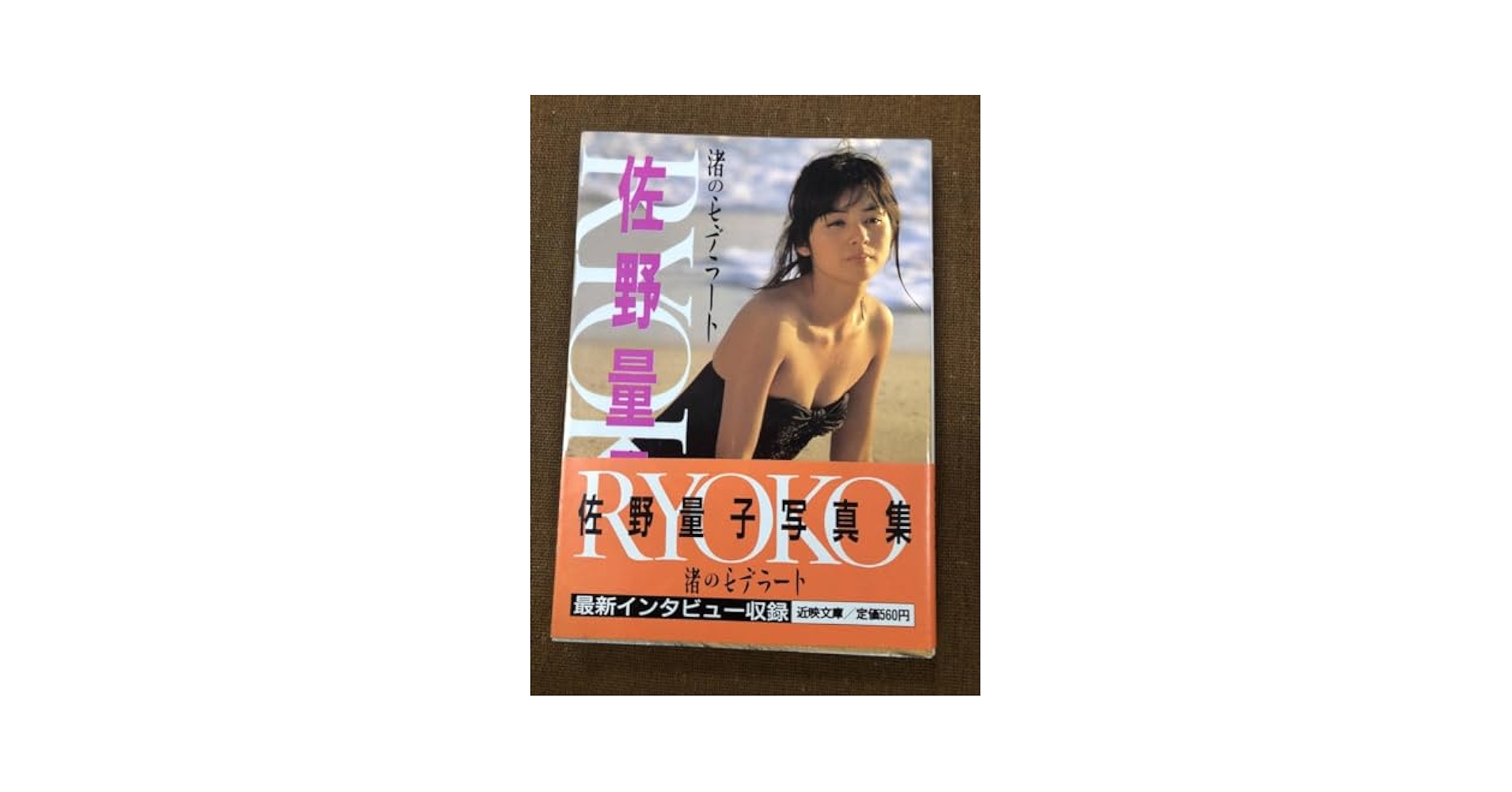 Amazon.co.jp: 佐野量子 写真集 渚のモデラート 海 ビーチ 水着