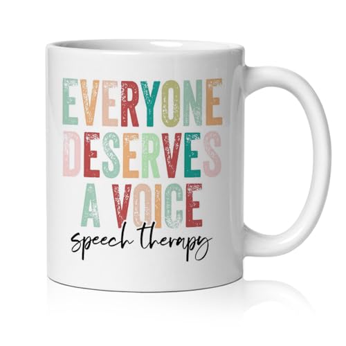 Taza de Cerámica para Terapeuta del Habla 11oz miniatura 1