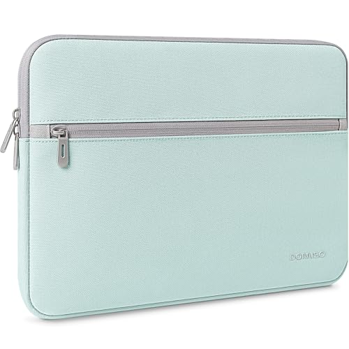 DOMISO Housse Ordinateur 14 Pouces, Résistant aux Éclaboussures, Pochette PC Portable Mince et Légère pour 14