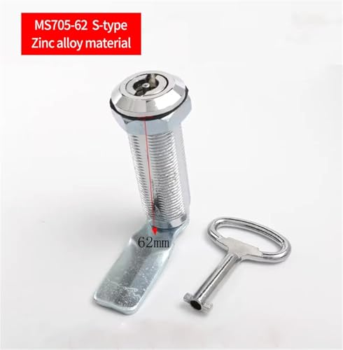 Serrure triangulaire allongée MS705-62 verrouillage coffret électrique