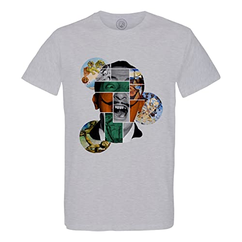 T-shirt Dali en coton bio pour homme haut de gamme imprimé artistique