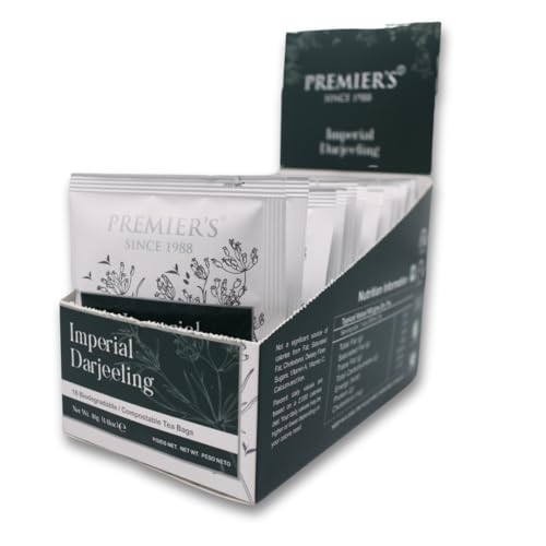 Té negro Darjeeling 16 saquitos biodegradables miniatura 2