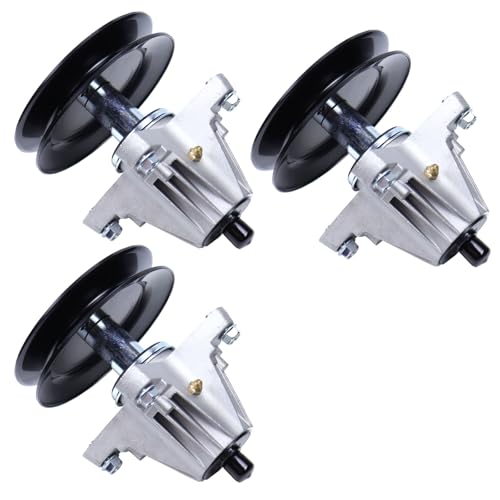 MOCW 3 PCS 618P09236 Spindle Assembly Compatibile with Cub Cadet for MTD Craftsman Troy Bilt XT1 GT54 ST54 Z5800 Z7600 T3200 Mustang 54XP 54-Inch Deck