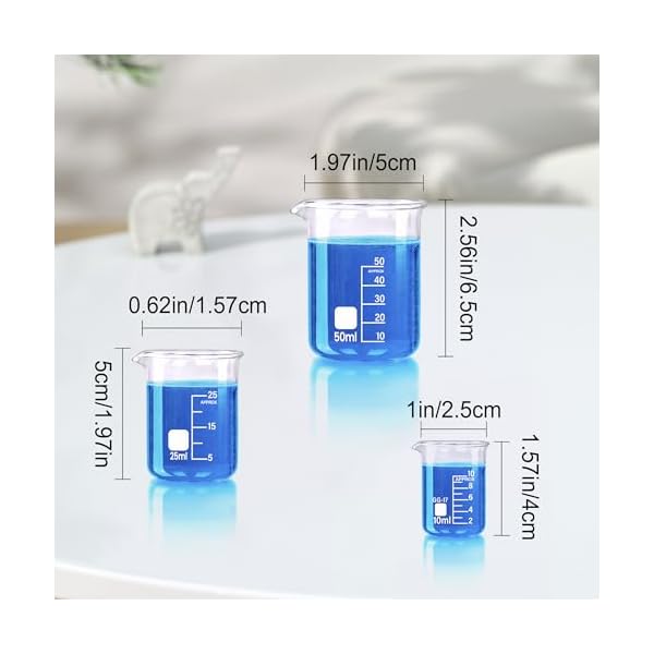 Glass-Beakers-Set-5-Sizes-10ml-25ml-50ml-100ml-250ml-33-Borosilicate-Beaker-for-Laboratories-Classrooms-or-Home-Griffin-Low-Form-Lab-Beakers Glass-Beakers-Set-5-Sizes-10ml-25ml-50ml-100ml-250ml-33-Borosilicate-Beaker-for-Laboratories-Classrooms-or-Home-Griffin-Low-Form-Lab-Beakers