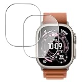 HKKAIS【2枚セット】日本製硝子採用 Apple Watch Ultra 3 / Ultra 2 / Ultra 49mm 用 ガラスフィルム 強化 ガラス 液晶 保護 フィルム
