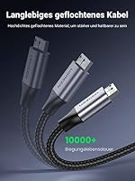 UGREEN USB 3.0 Micro B Kabel USB 3.0 Stecker auf Micro B Stecker Datenkabel für externe Festplatten Seagate, Toshiba Canvio, Western Digital (WD), My Passport, Galaxy S5, Note 3/ Pro 12.2 usw. (2m) – Ansicht 5