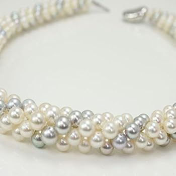 Amazon | 真珠 パール ネックレス あこや真珠 パールネックレス 4.5mm