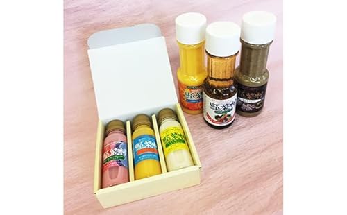 カラフルスイーツの小箱と3種のドレッシングセット