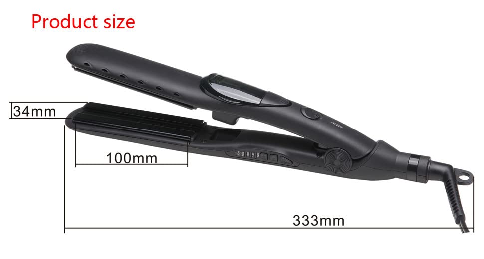 Plancha de Pelo Profesional de Cerámica con Vapor Digital miniatura 6