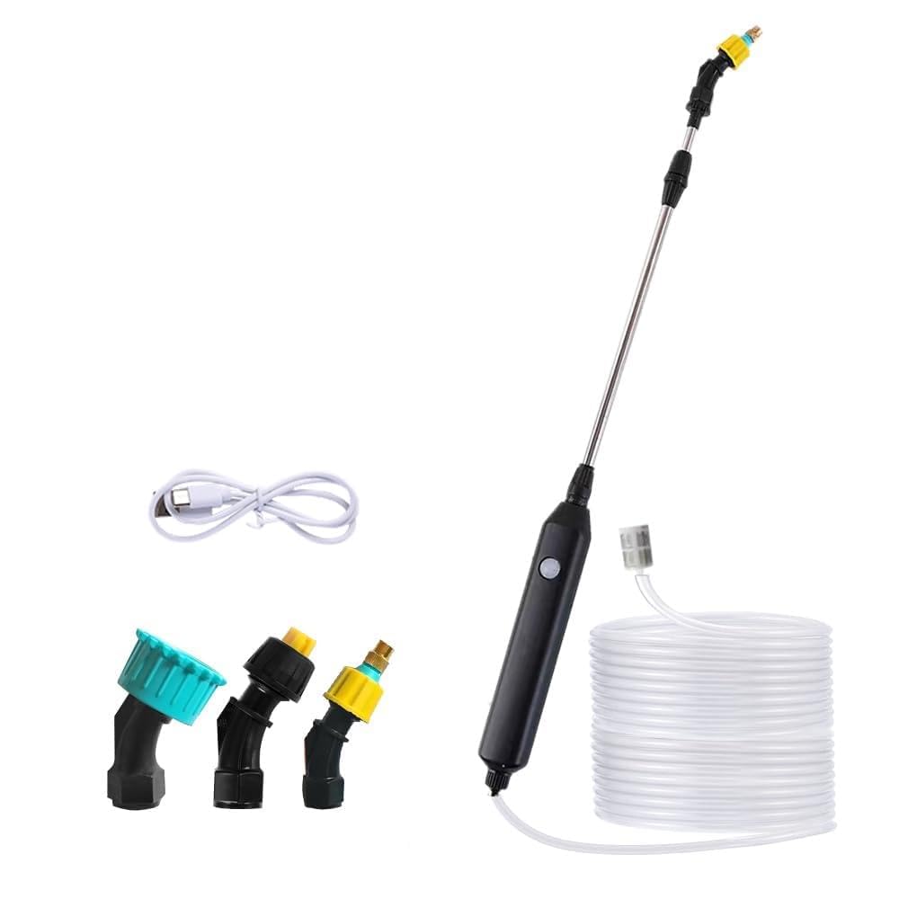 Pulvérisateur électrique portable pour soins pelouse et entretien des plantes de terrasse