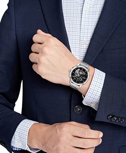 Tommy Hilfiger Men Black Dial Quartz Multifunction Watch-NETH1710477 - Image 4