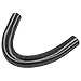X AUTOHAUX 42mm Inner Diameter Car Heater Ducting Pipe Warm Air Ducting Hose Vent Black