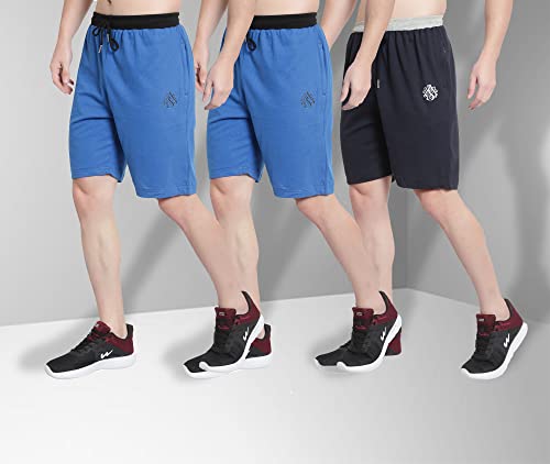 Image of OORA Men's Plus Sizes Cotton Shorts M to 5XL, 28 to 48 Inches Waistline
