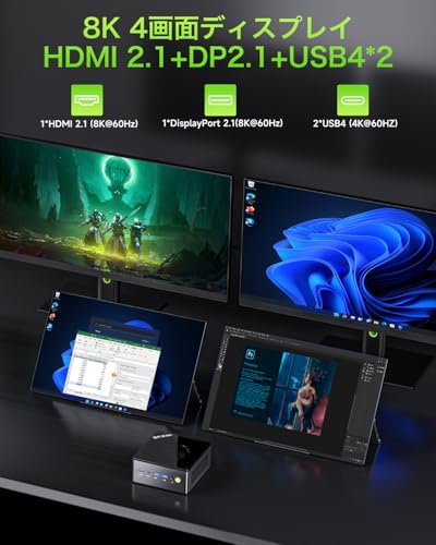 Amazon.co.jp: GMKtec: 高性能ミニPC