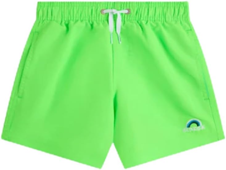 SUNDEK Boys Elastic Waist Boardshort, Swim Trunks Sized by Age