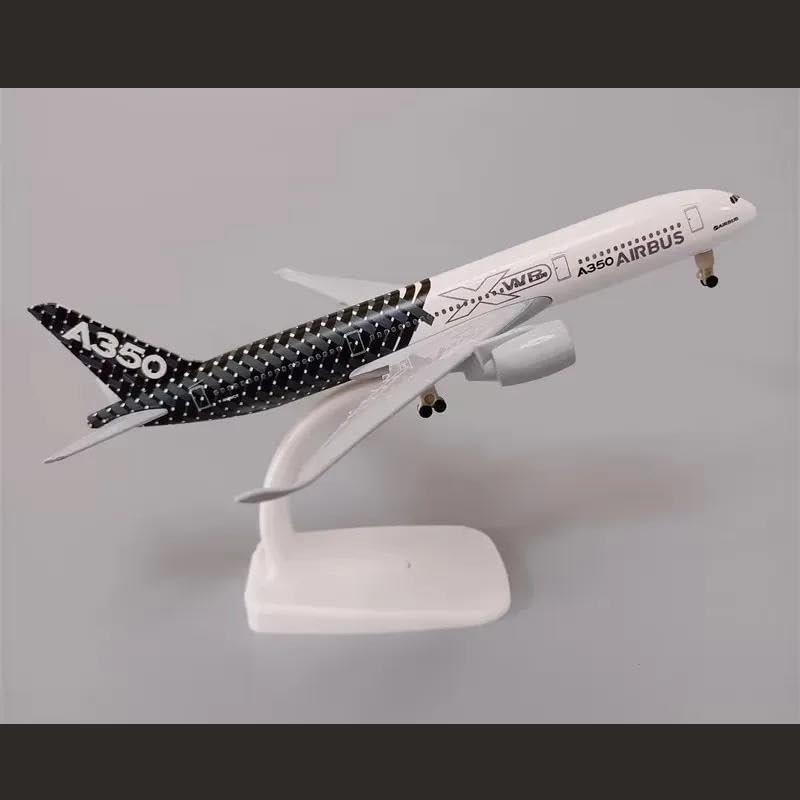 20cm for Airbus A350scale Die-cast Metal Airplane Model with Stand 35Collections Or Desk Decor Hobby Toy Hobby Playgame Kit