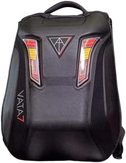 GEN2-Smart LED Tech Pack Mochila para motocicleta, bolsa de almacenamiento de equipaje Sistema de carga solar Bolsa de hidratación de 1.5 L Se