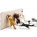 JBBERTH 6PCS Different Cats Cell Phone Sucker Holder Cute Cat Support Resin Smart Phone Holder Stand Sucker Tablets Desk Sucker Smartphone Holder