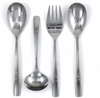 Ginkgo International President 4-Piece Stainless Steel Hostess Serving Set image 4