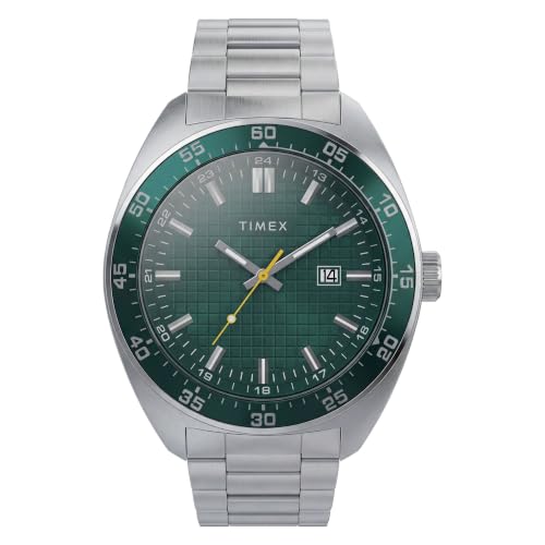 Montre pour Homme Timex Weston cadran vert, l'accessoire idéal du bureau au week-end