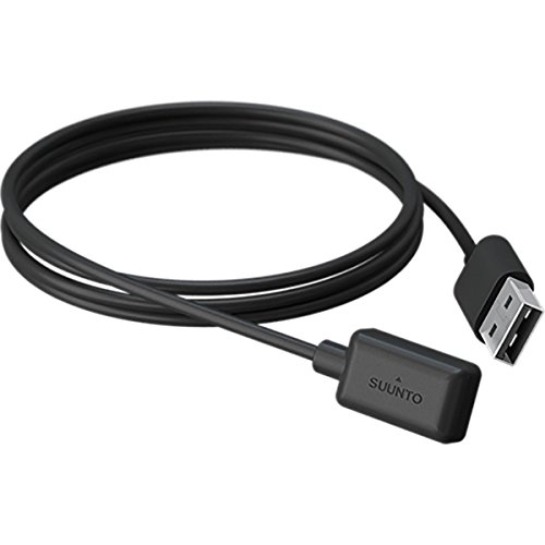 Suunto - Cable USB Magnético - Para carga y sincronización de Spartan Sport, Wrist HR y Spartan Ultra - Negro