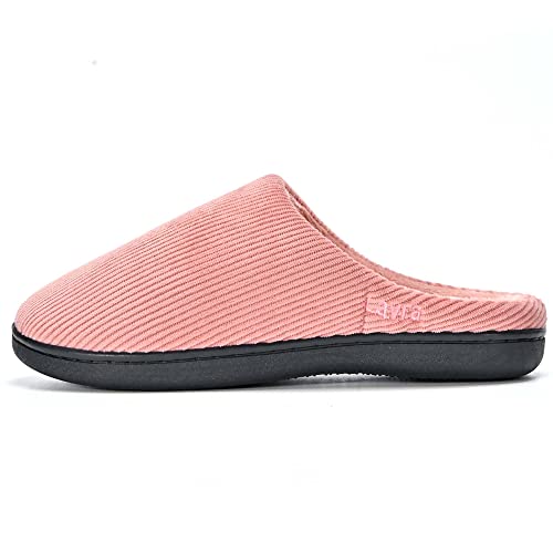 LAVRA Mens Womens Slippers Memory Foam Slipper Cozy Indoor Outdoor House Shoes Anti-Skid Rubber Sole Casual Home Shoes4