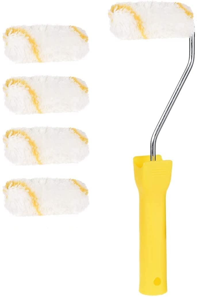 TICSER 2 Inch (1handle+5refills) Mini cotton Acrylic Fiber Paint Roller High Density, Paint Roller Set, for Professional Use Interior/Exterior (B0B9P2CPR4) Amazon Price History, Amazon Price Tracker