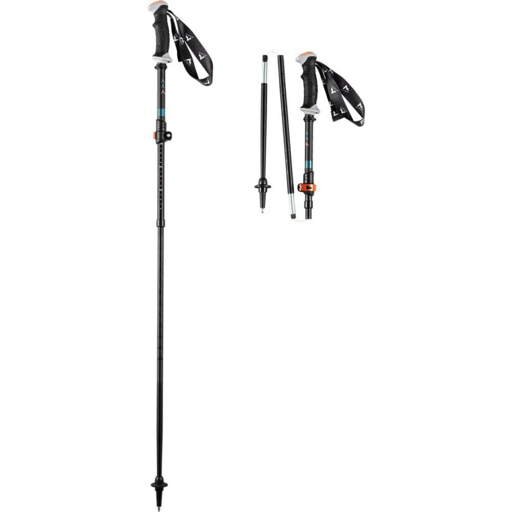 McKinley Kobiety Whytehike Fold D Kij turystyczny, Anthracite/White/Silver, One Size