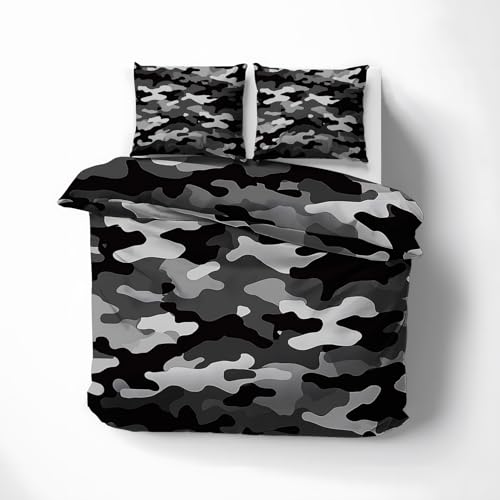 Parure de lit militaire réversible et facile à border avec son zip invisible - 3