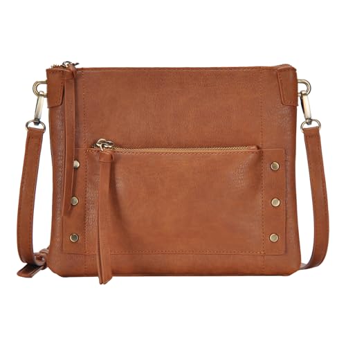 The Savannah Crossbody Shoulder Bag | Vegan leather Shoulder Bag with removable crossbody strap |11