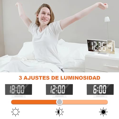 La mejor comparación de Relojes de proyección - solo los mejores. 24 Imagen adicional