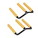 2PCS Plattenträger mit Tragegriff (zwei-Komponenten Griff für sicheren Halt, Paarweise) Board Lifter Eisen Gipskartonplatten Gripper Panel Carrier Plattengreifer für Handlich Transport