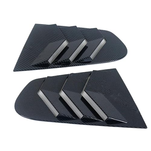 Becquet latéral VW Scirocco persienne de quart de fenêtre carbone 2009-2018