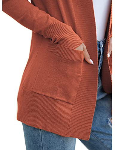 Image of REDHOTYPE Women's Cardigans with Pockets Casual Lightweight Open Front Cardigan Sweaters for Women (S-2XL)