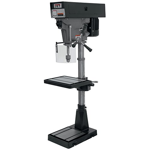 JET 15-Inch Step Pulley Drill Press, 6 Speed, 1Ph 115/220V (Model J-A3816)