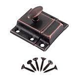 BI-15AC Antique Cooper Large Stamped Cabinet Latch Reproduction Vintage (1)