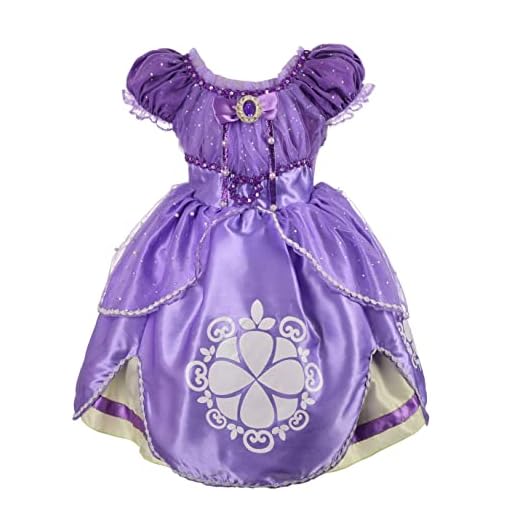 Lito änglar prinsessa klä upp halloween kostymer fina festklänningar storlek 2-3 år