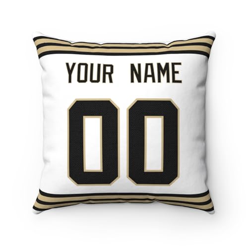 Image of ANTKING Throw Pillow 2 Pack Custom Any Name and Number Personalized Gift for Men Women Boys