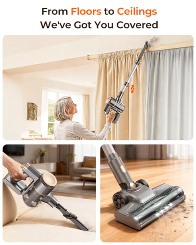 Cordless Stick Vacuum with HEPA