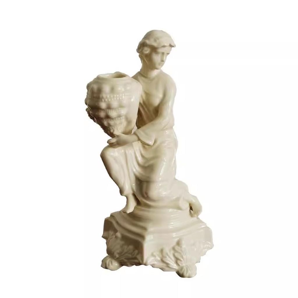 Candlesticks Holders Creative Medieval Figure Relief Candlestick Home Porch Decoration Ornaments Candle Holders for Candlesticks
