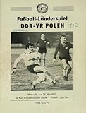  Prg. Fußball - Länderspiel DDR - Polen 28. Mai 1975