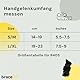 BraceUP Handgelenkstütze mit Metall Linke Hand - Handgelenkbandage, Handgelenk Bandagen, für SehnenscheidenEntzündung (S/M, Linke Hand)