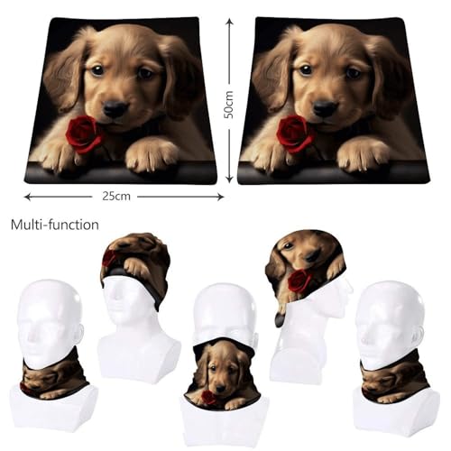 Neck Gaiter Face Mask Men Women, Cute Parrots Face Mask Scart Cover for Dust Wind Sun Protection2