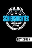 Ich bin Schiedsrichter - Ich war jung und brauchte das Geld: Geschenk für Schiedsrichter und Schiedsrichterinnen - Notizbuch | Journal | To Do Liste - linierte Seiten mit viel Platz für Notizen